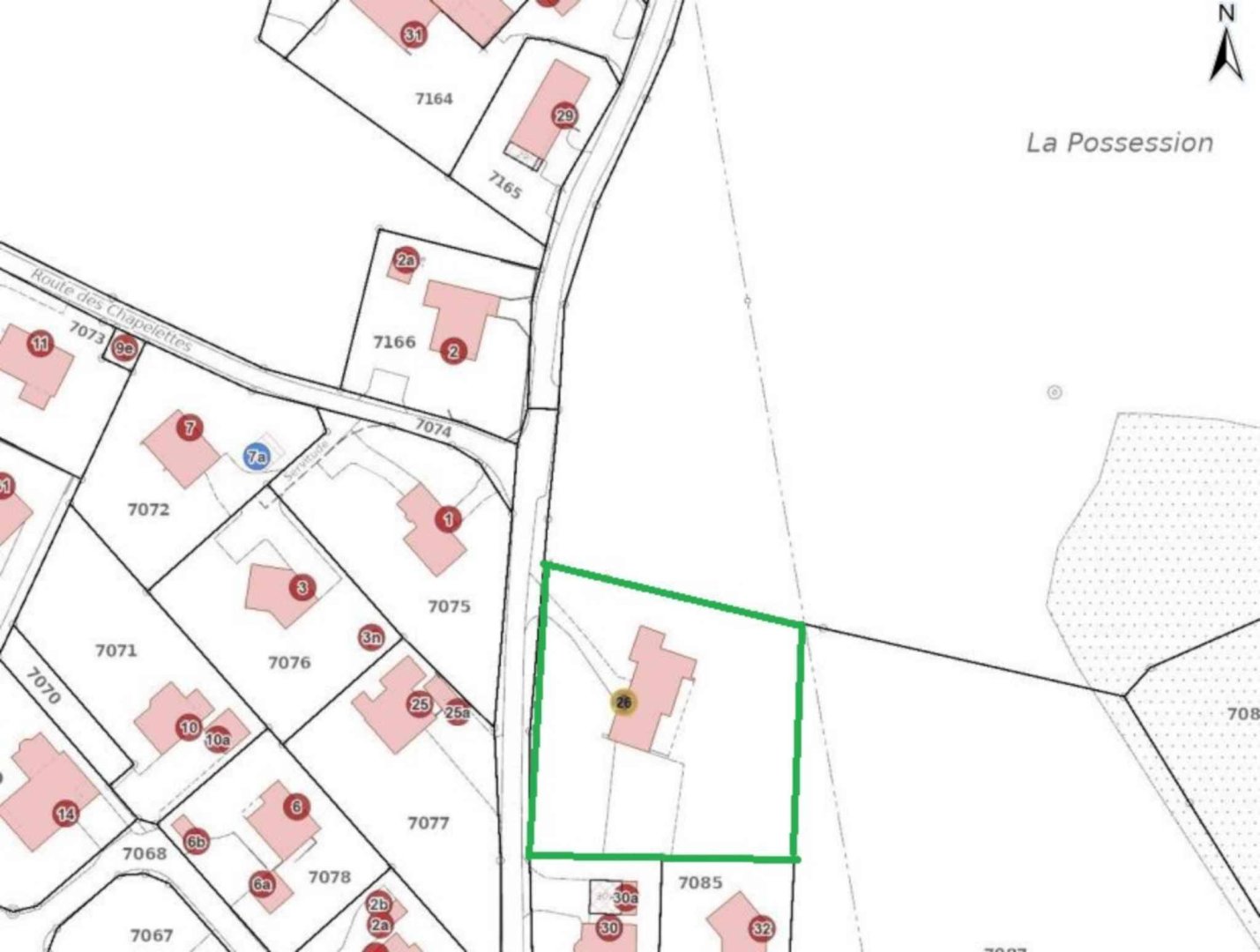 Terrain à bâtir comprenant une ferme à transformer