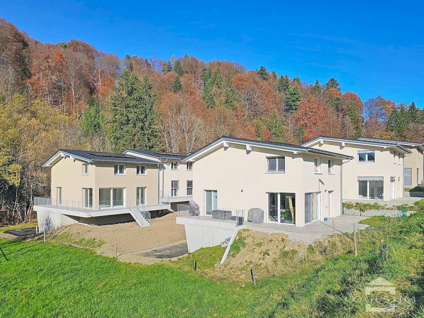 Villa contemporaine dans un cadre bucolique