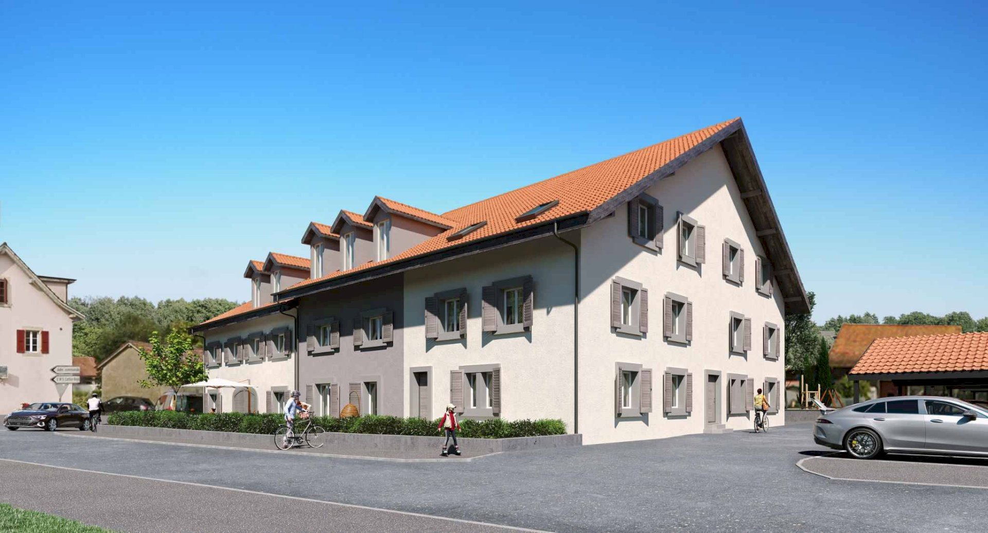 Duplex neuf 4.5 pièces avec gatelas