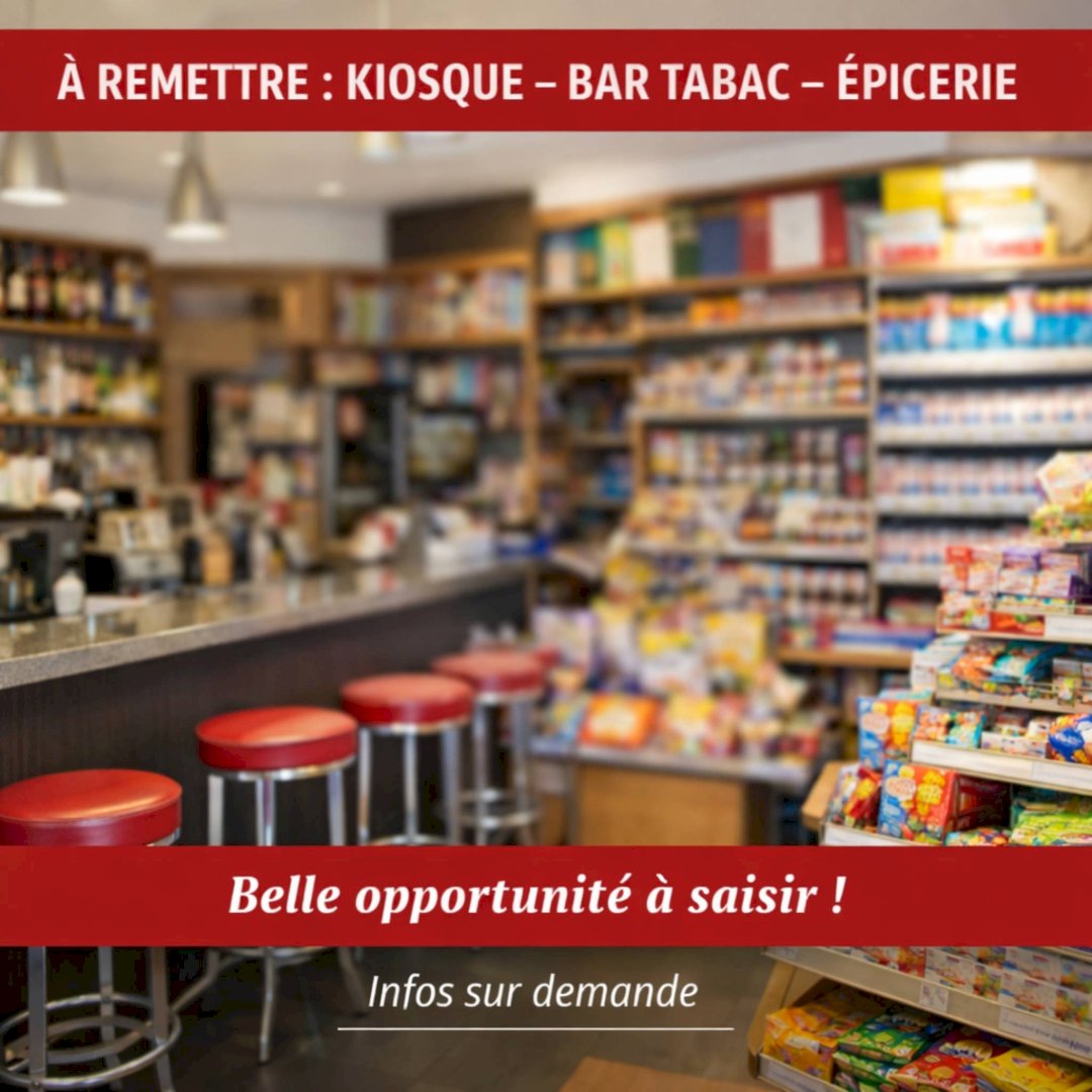 À remettre : Kiosque – Bar Tabac – Épicerie