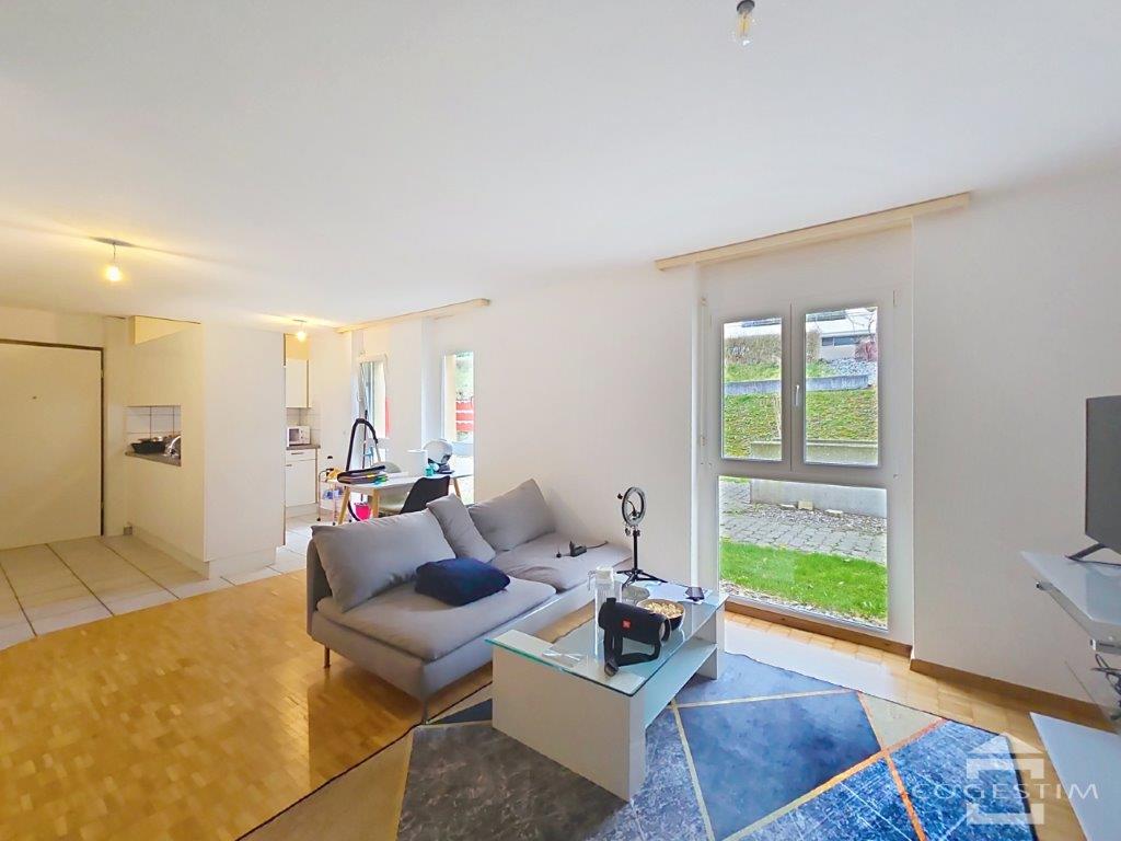 Beau 1,5 pièces au rez-de-chaussée d&rsquo;environ 39m2