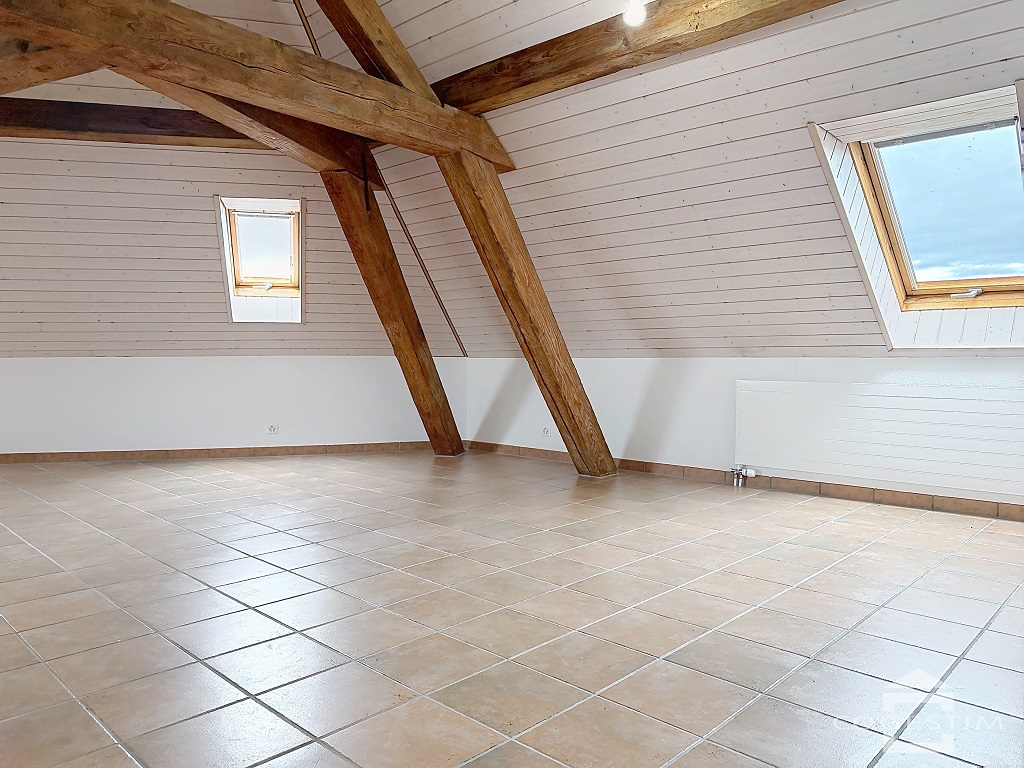 Avec un toit-terrasse au centre ville, charmant 4pces au 4ème!