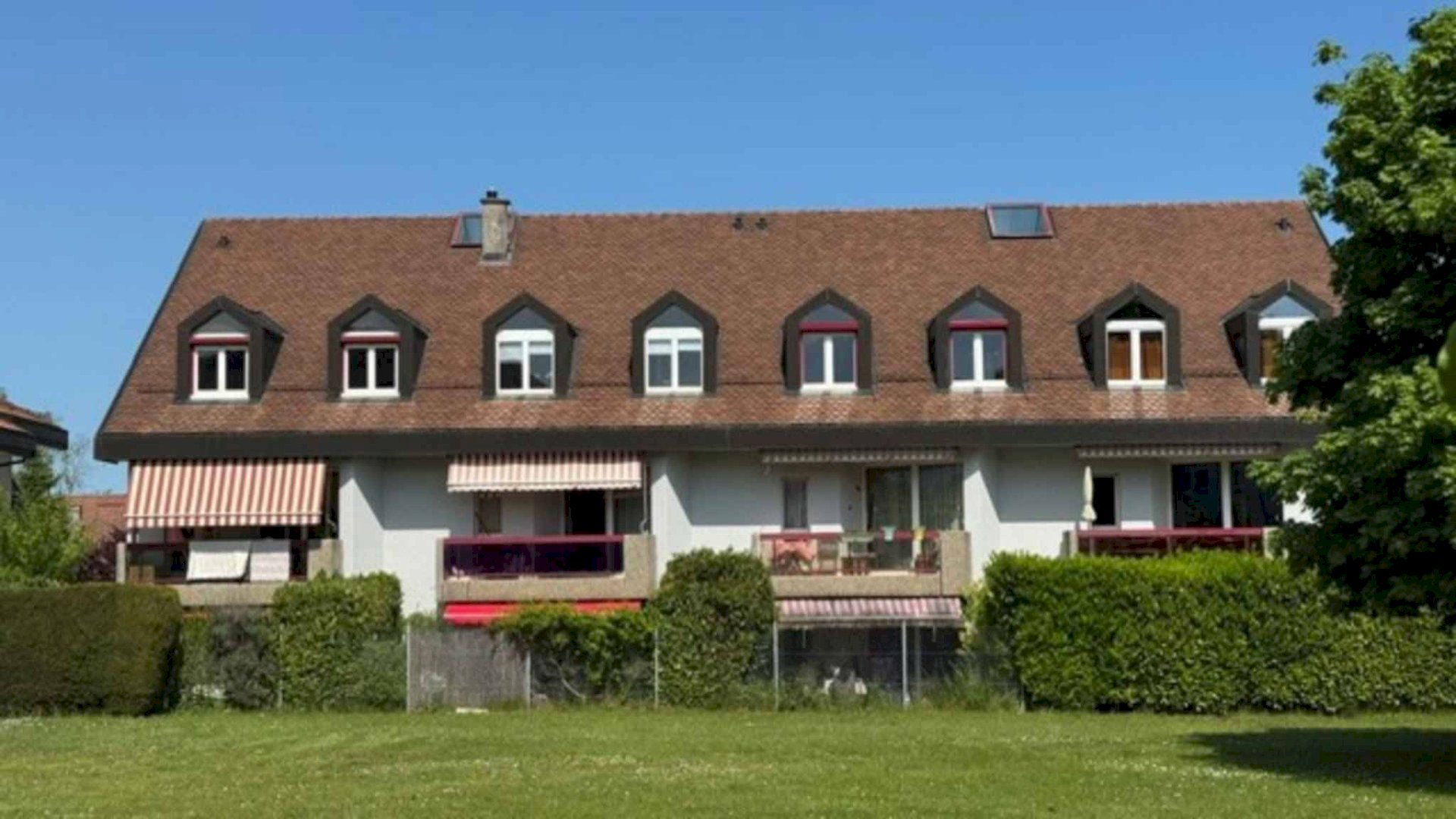 Bel appartement avec jardin