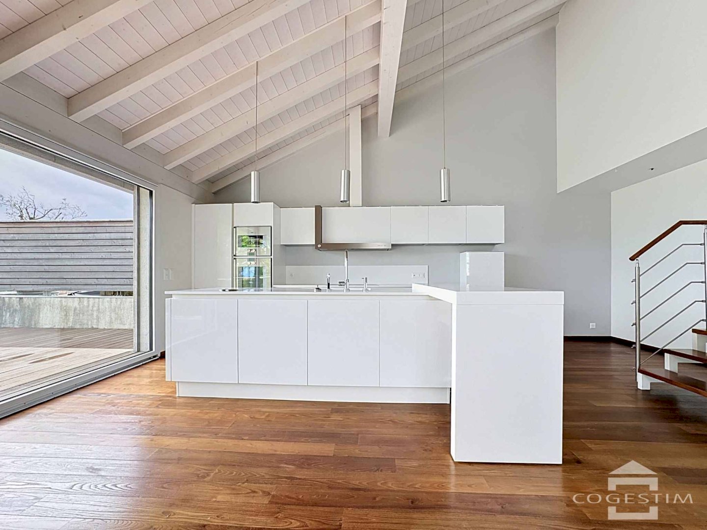 Splendide appartement de 4.5 pièces avec vue sur les Alpes, à Bursins