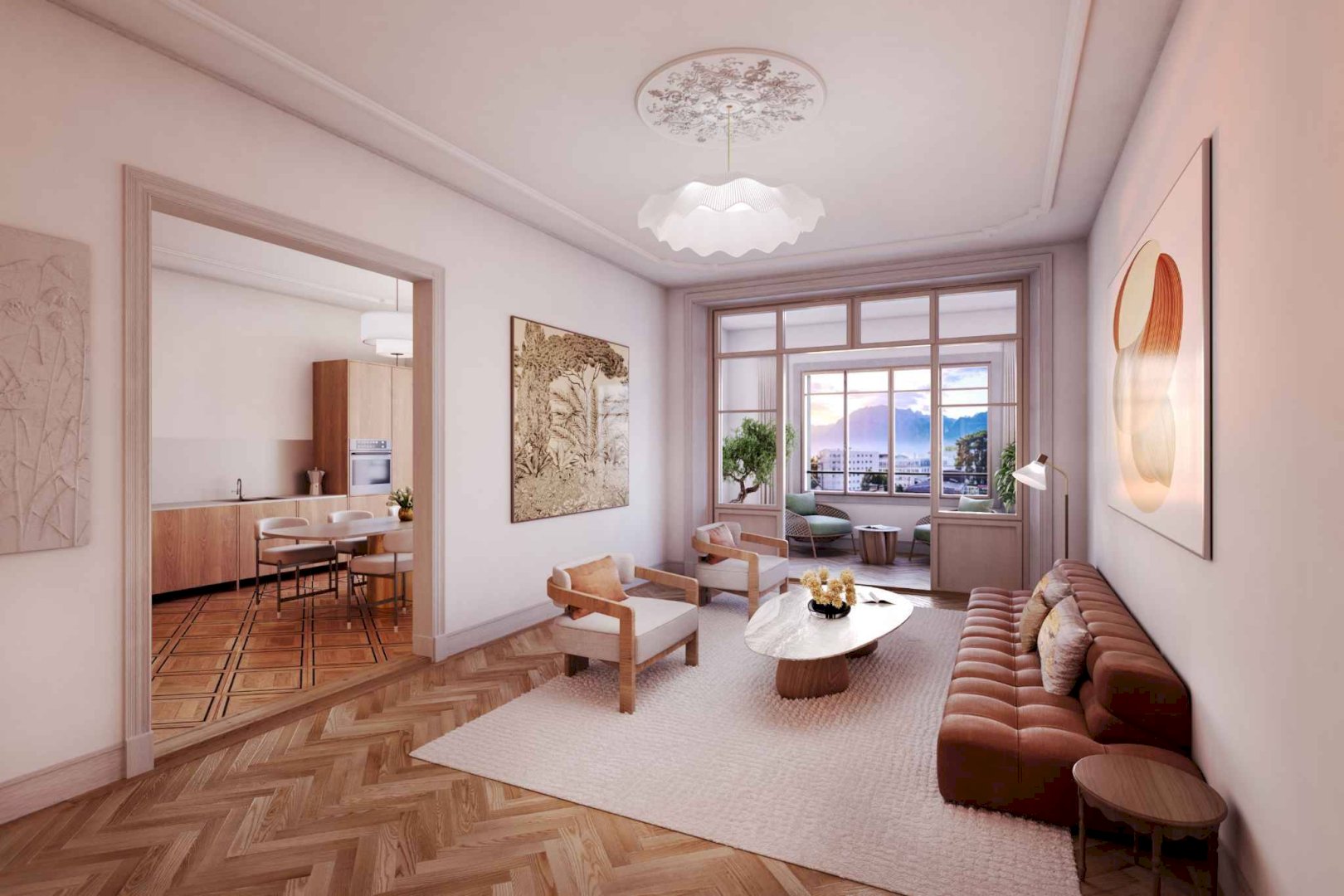LES ROSES – Appartements de caractère entièrement restaurés à Vevey