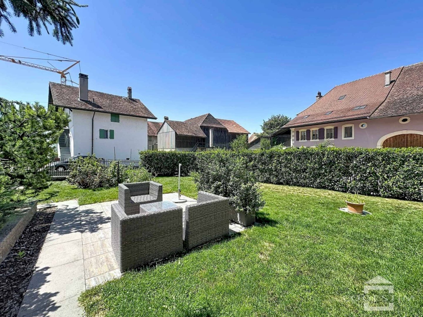 Appartement au rez-de-chaussée avec jardin
