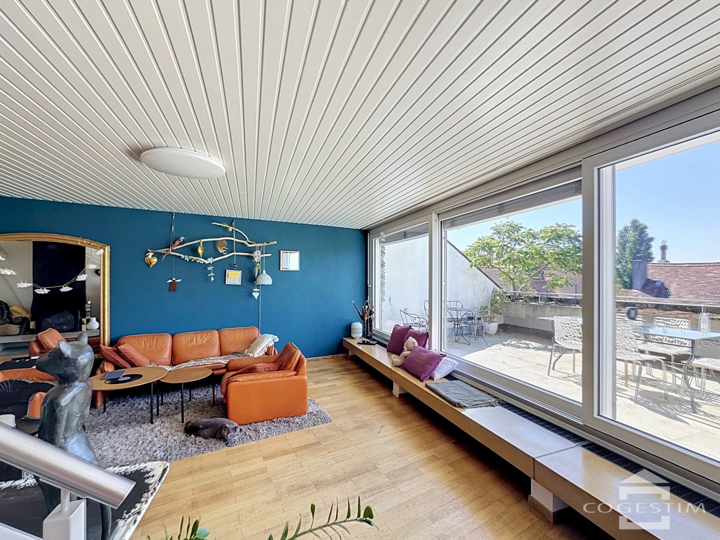Centre ville d&rsquo;Yverdon, joli 4 pièces en duplex