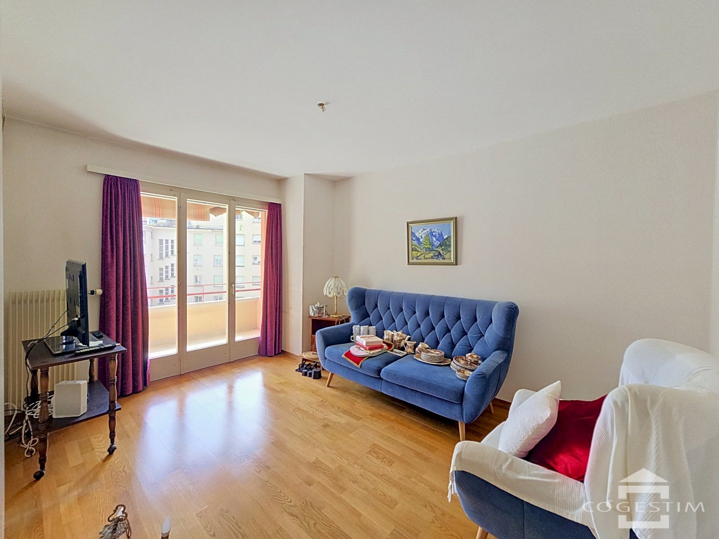 Bel appartement de 3 pièces au 2ème étage