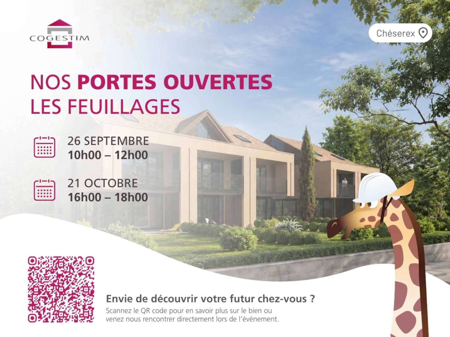 Villa contiguë de 5.5 pièces avec terrasse et jardin