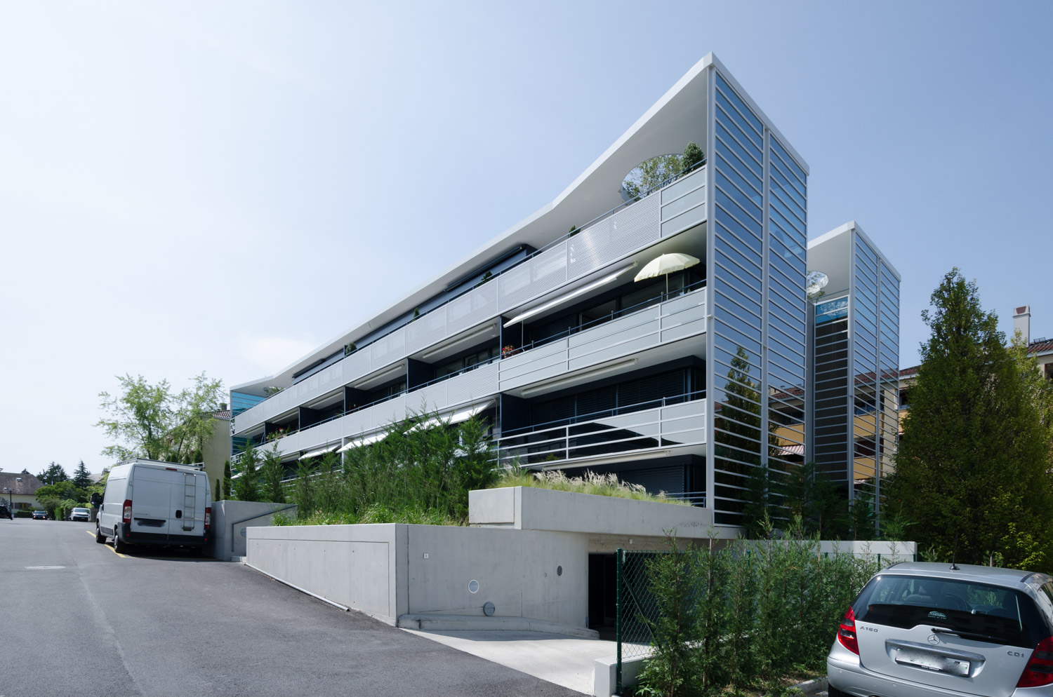 Au sein d’un immeuble moderne, studio au rez-de-chaussée à Nyon